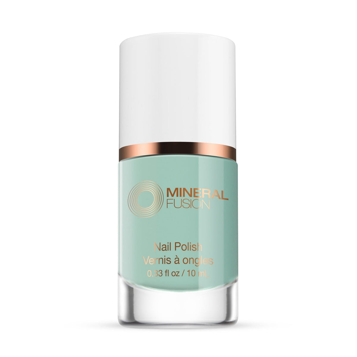 Mineral Fusion Nail Polish, Long-Wearing Glossy Colour, 34 Shades, 10ml - Mint to Be