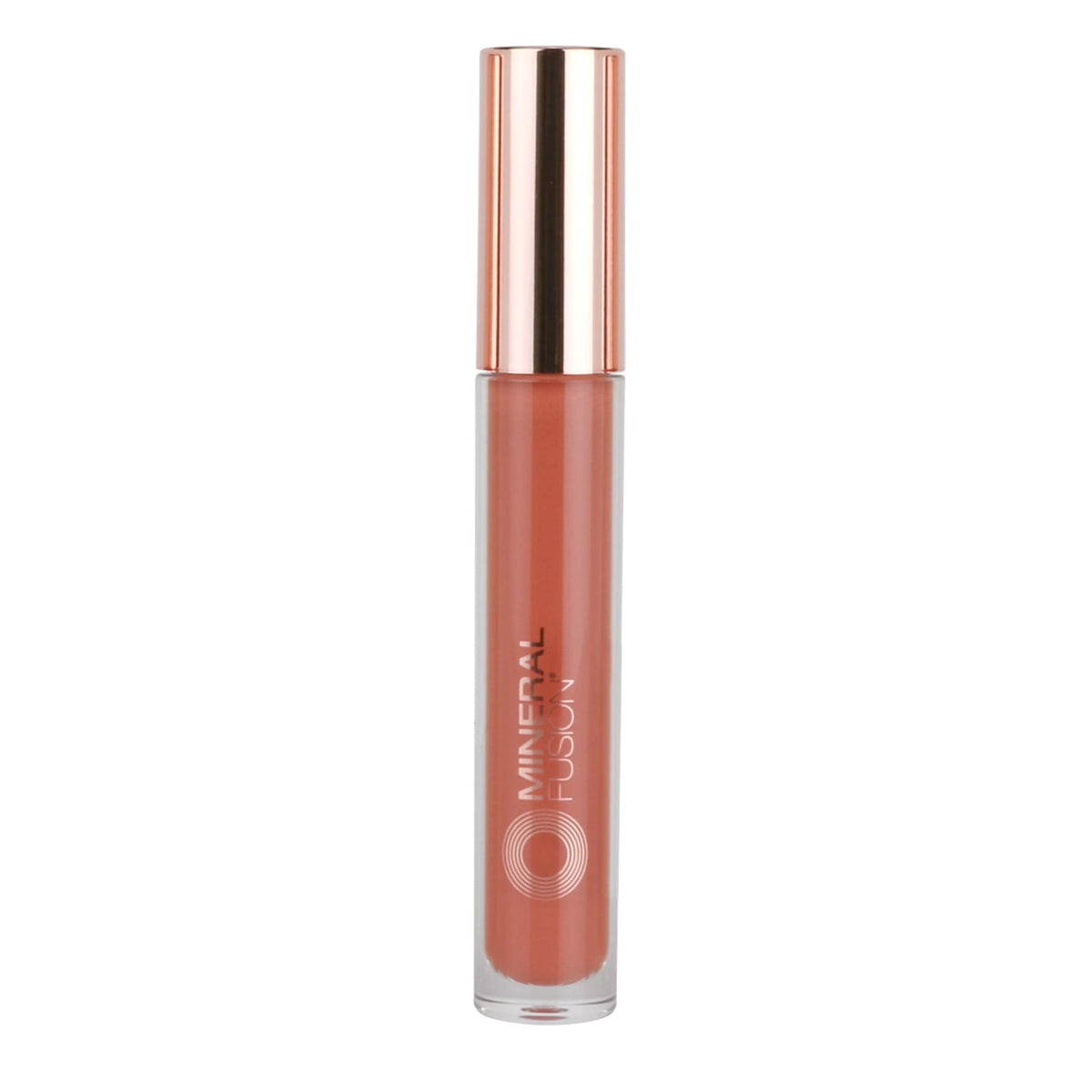 Mineral Fusion Hydro-Shine Lip Gloss, Vegan, with Vitamin E and Sunflower Oil, 13 Shades, 5ml - Monaco