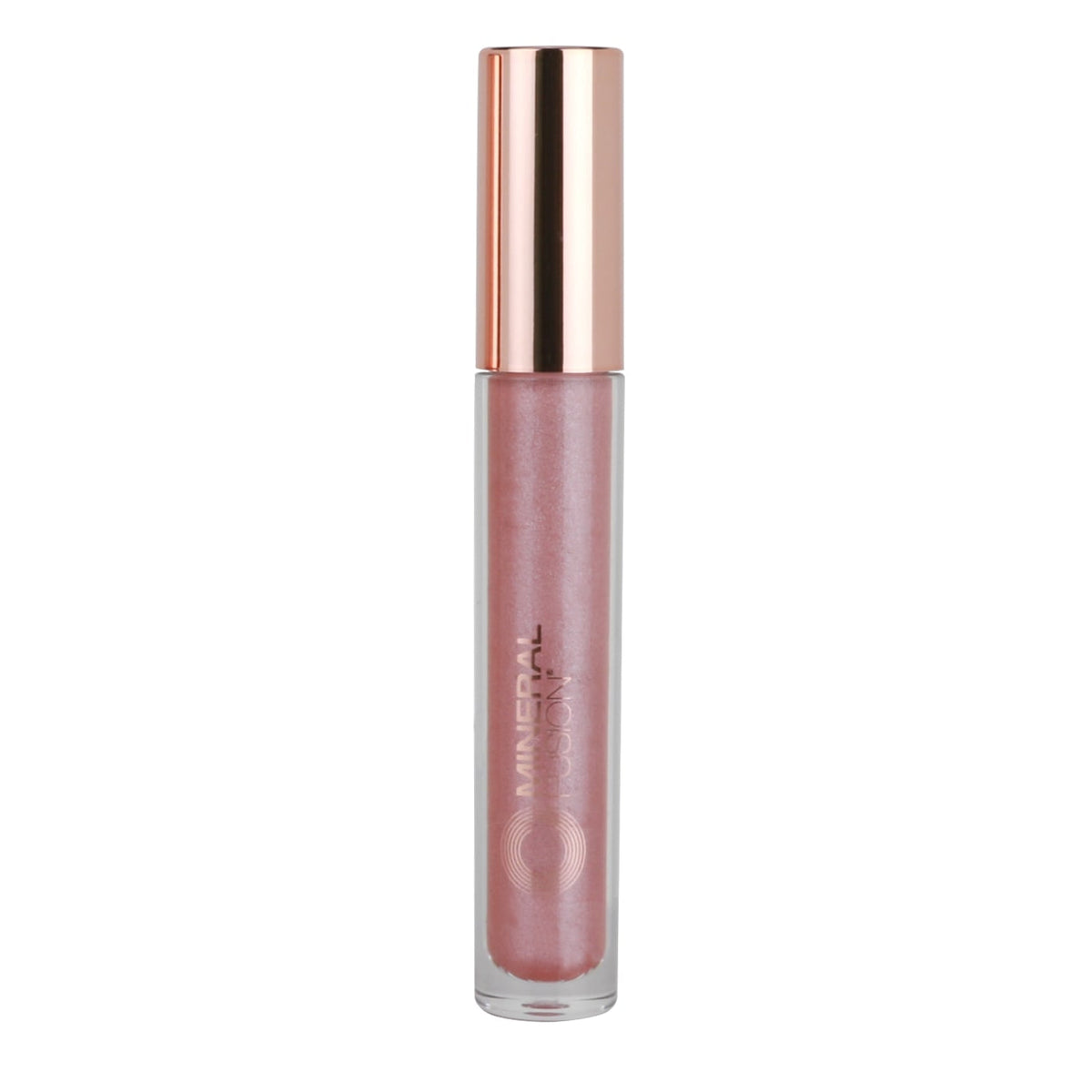 Mineral Fusion Hydro-Shine Lip Gloss, Vegan, with Vitamin E and Sunflower Oil, 13 Shades, 5ml - Bermuda