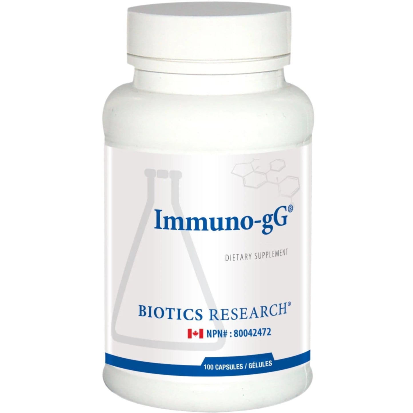100 Capsules | Biotics Research Immuno-gG