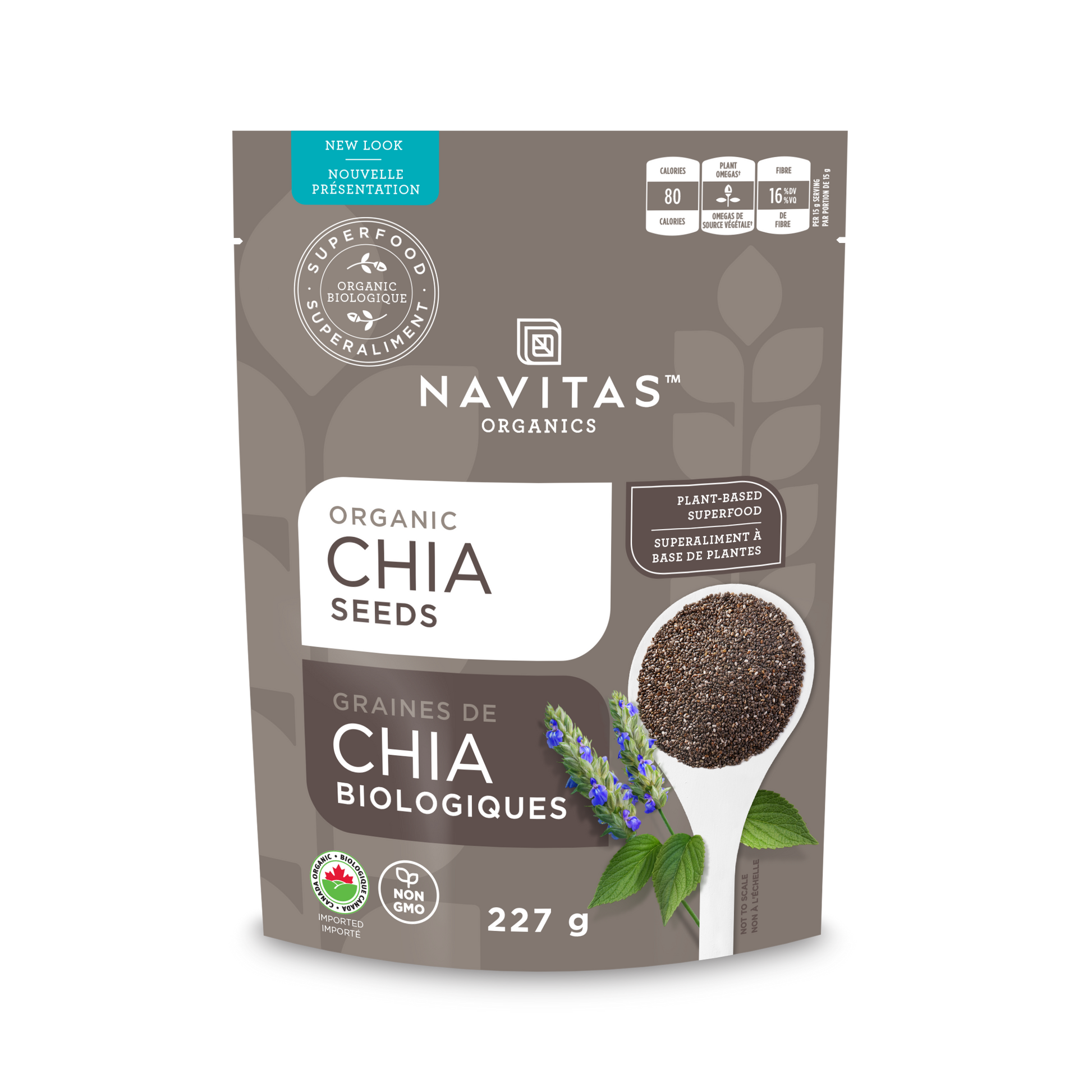 227g | Navitas Organics Chia Seeds 227g