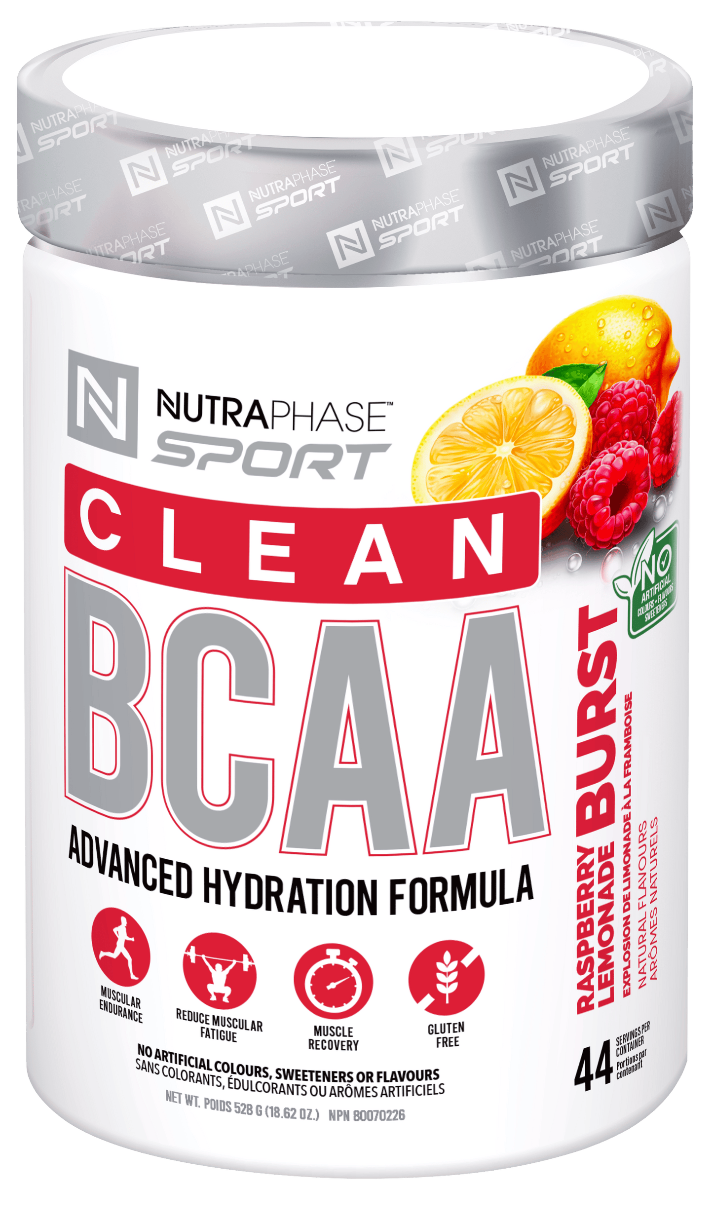 Nutraphase CLEAN BCAA Raspberry Lemonade
