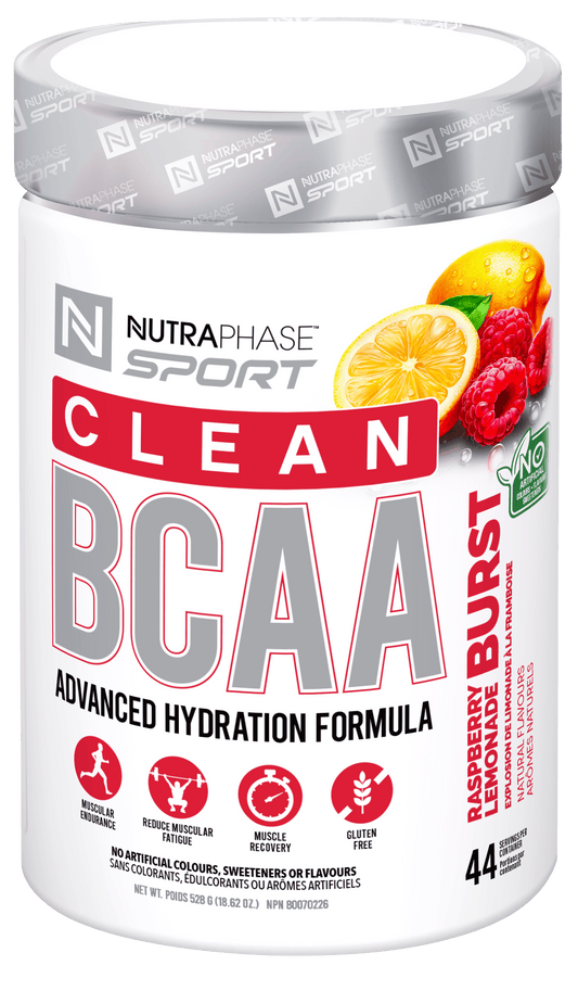 Nutraphase CLEAN BCAA Raspberry Lemonade