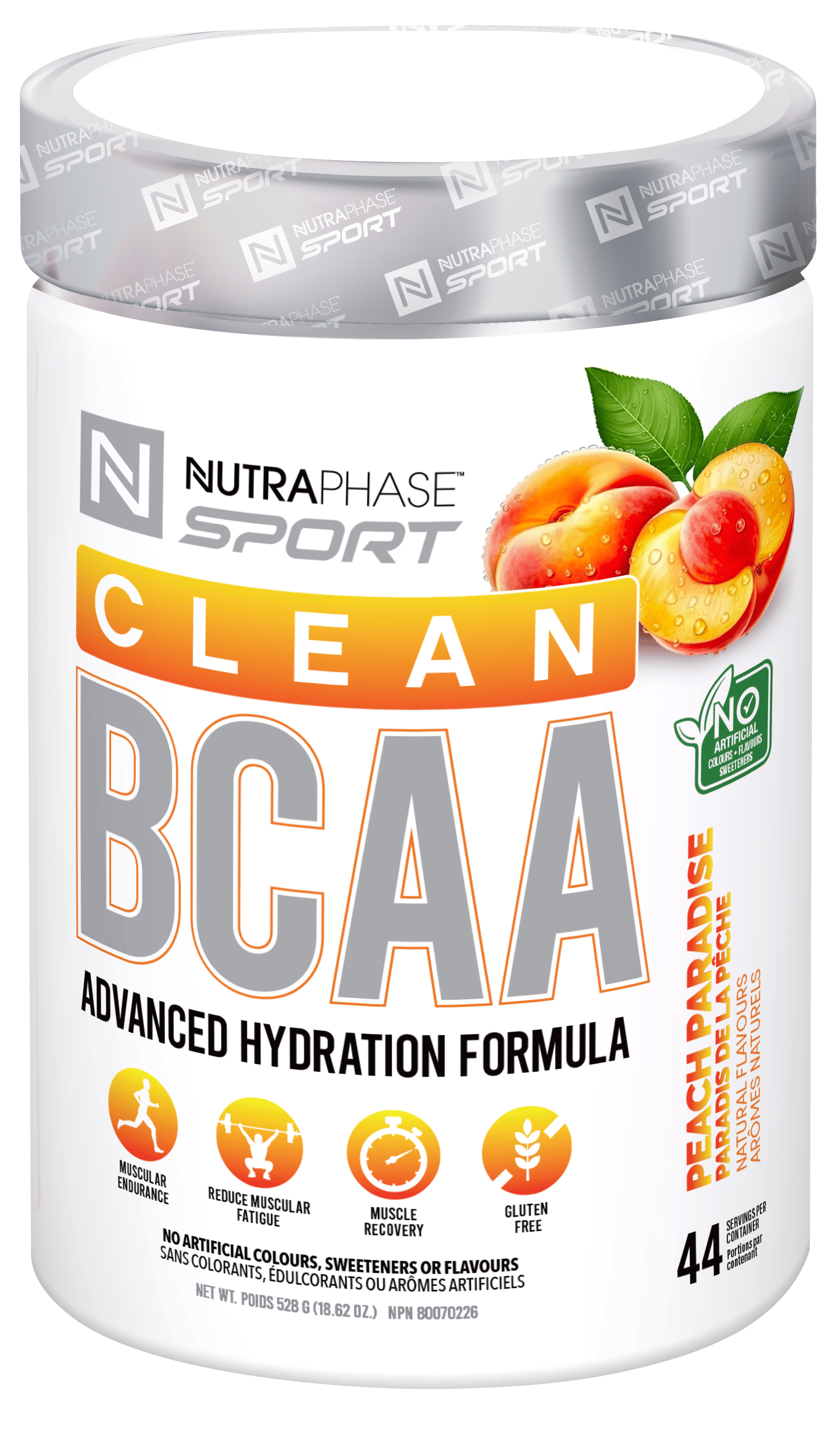 Nutraphase CLEAN BCAA Peach Paradise