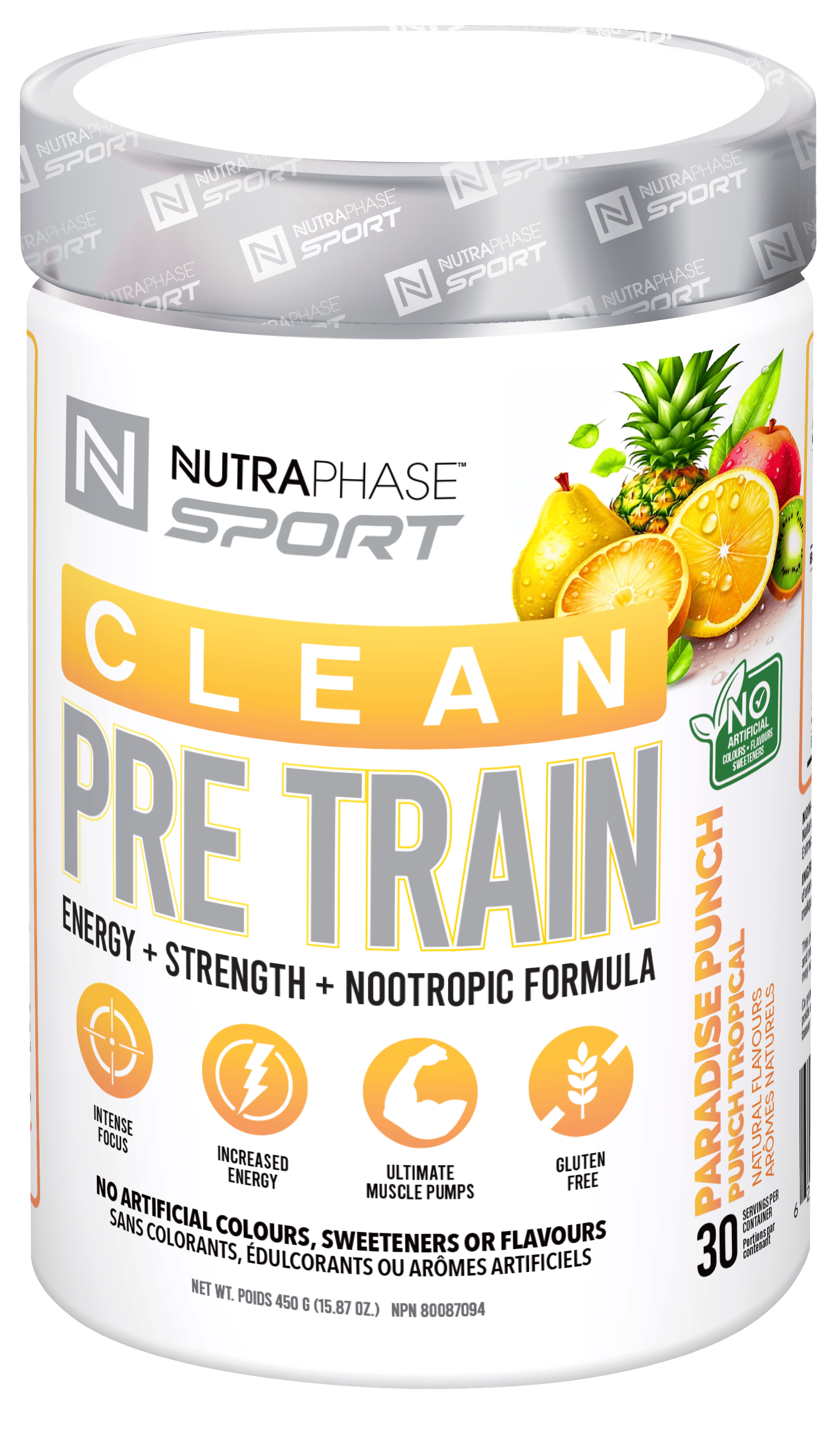 Nutraphase CLEAN Pre-Train Paradise Punch