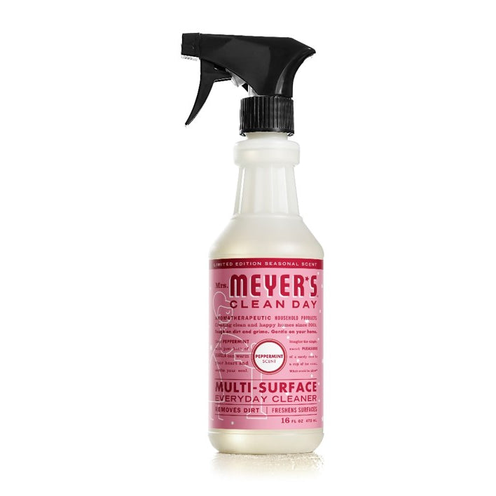 Mrs. Meyer's Clean Day Multi-Surface Everyday Cleaner Spray, 22 Garden Scents, 473ml - Peppermint