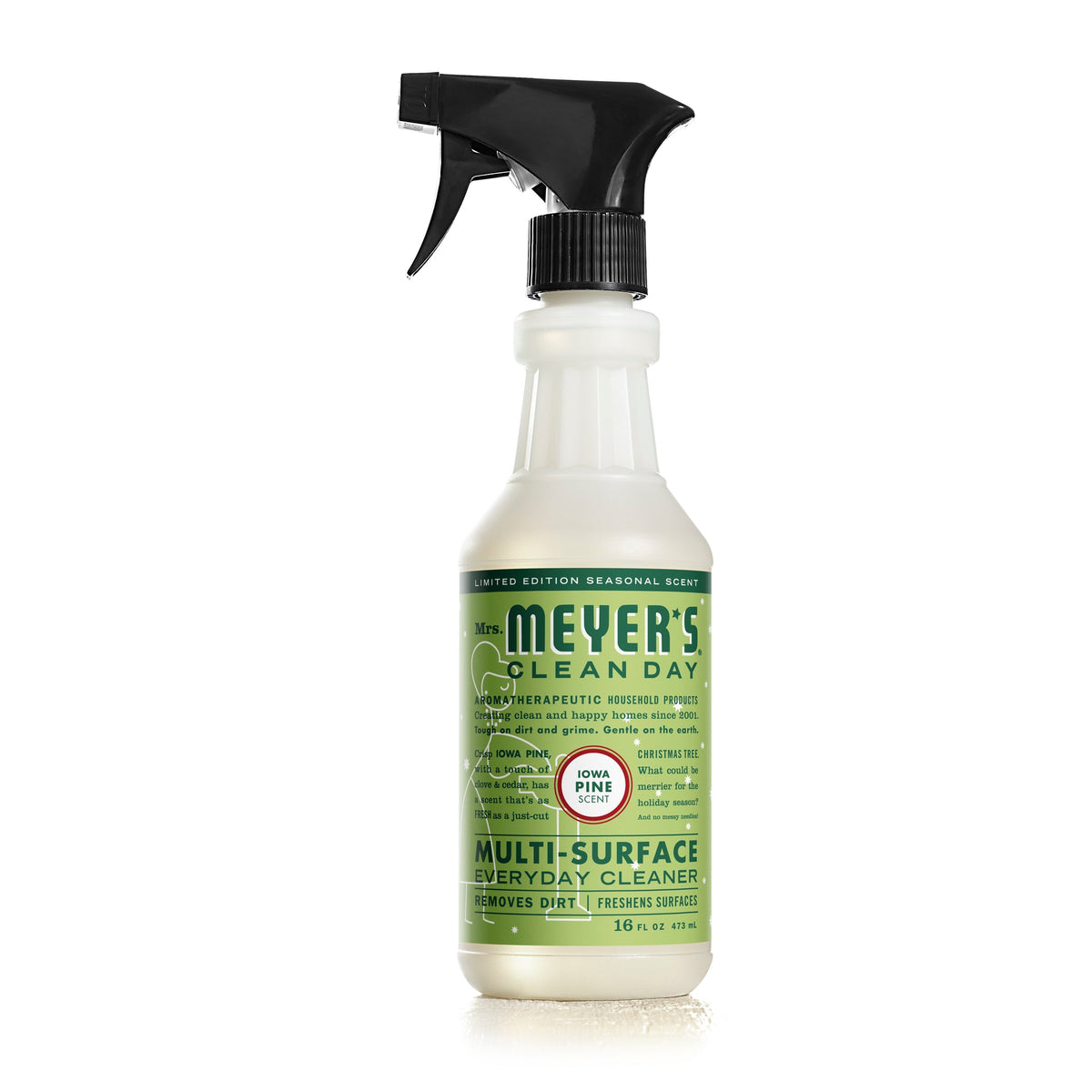 Mrs. Meyer's Clean Day Multi-Surface Everyday Cleaner Spray, 22 Garden Scents, 473ml - Iowa Pine
