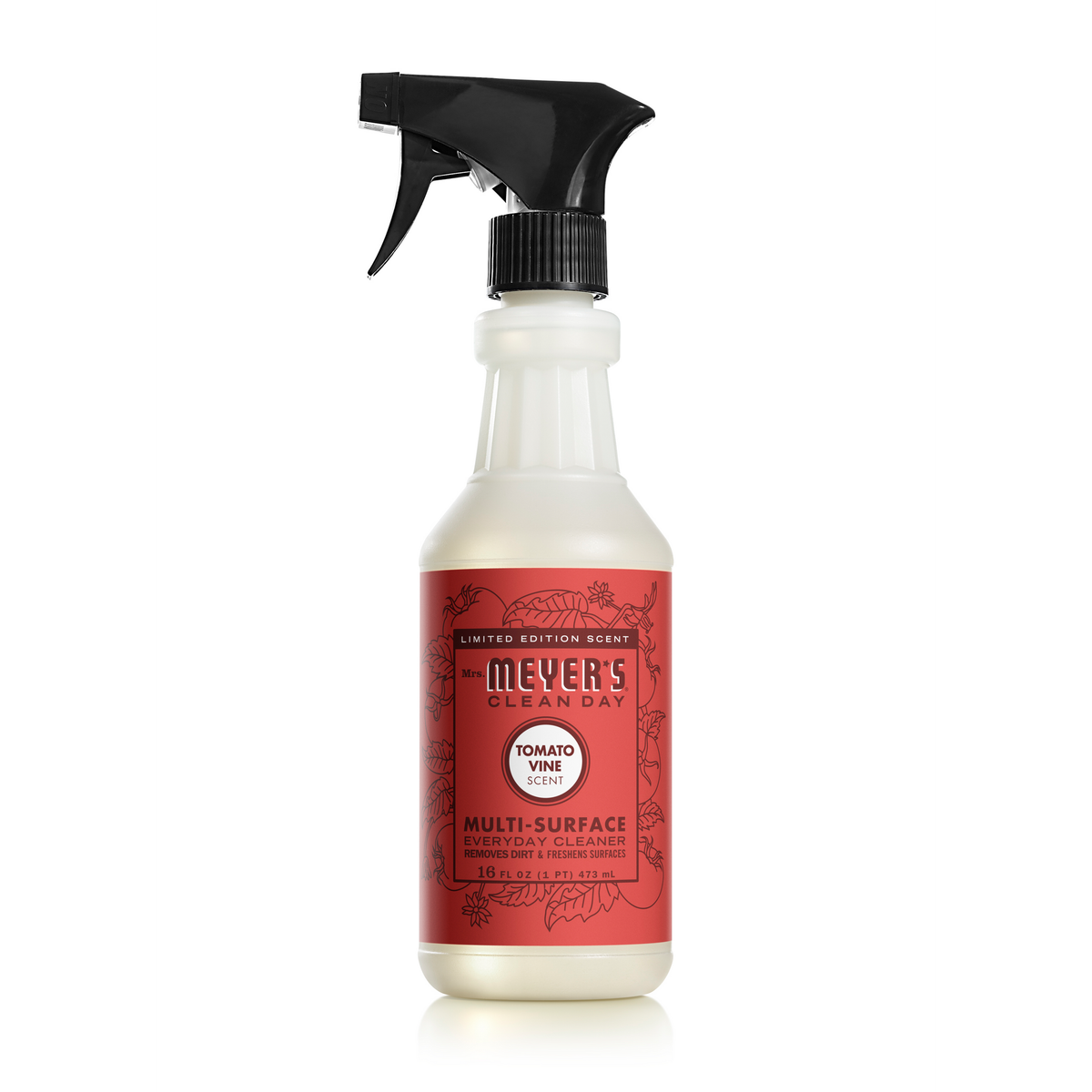 Mrs. Meyer's Clean Day Multi-Surface Everyday Cleaner Spray, 22 Garden Scents, 473ml - Tomato Vine