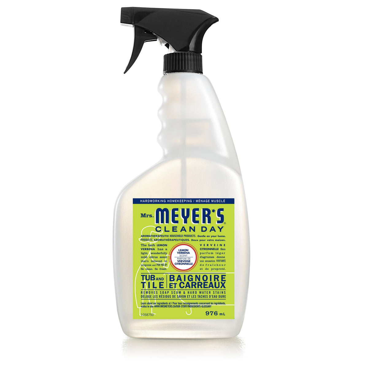 Mrs. Meyer's Clean Day Tub and Tile Cleaner, Lemon Verbena, 946ml