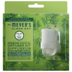 Mrs. Meyer's Clean Day Plug-In Scented Oil Diffuser Kit, 4 Scents - Iowa Pine