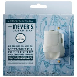 Mrs. Meyer's Clean Day Plug-In Scented Oil Diffuser Kit, 4 Scents - Snow Drop