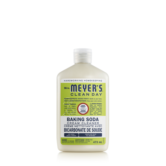 Mrs. Meyer's Clean Day Baking Soda Cream Cleaner, Lemon Verbena, 473ml