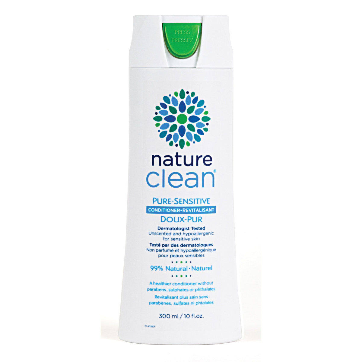 Nature Clean Pure Sensitive Conditioner, Fragrance Free with Panthenol, 300ml