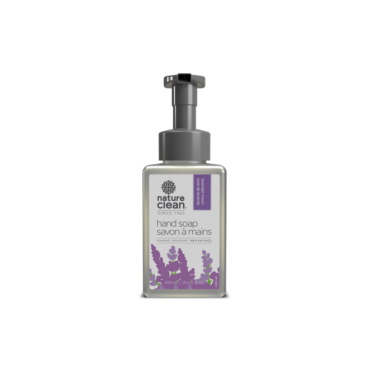 Nature Clean Foaming Hand Soap with Glycerin, Lavender Moon or Vanilla Pear, 415ml - Lavender Moon