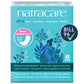 Natracare Ultra Pads with Wings, Organic Cotton Cover, Regular, Super, Super Plus or Long - Super Plus, 12 Pads
