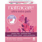 Natracare Ultra Extra Pads with Wings, Double-Layer Organic Cotton Pads, Regular, Super or Long - Long, 8 Pads