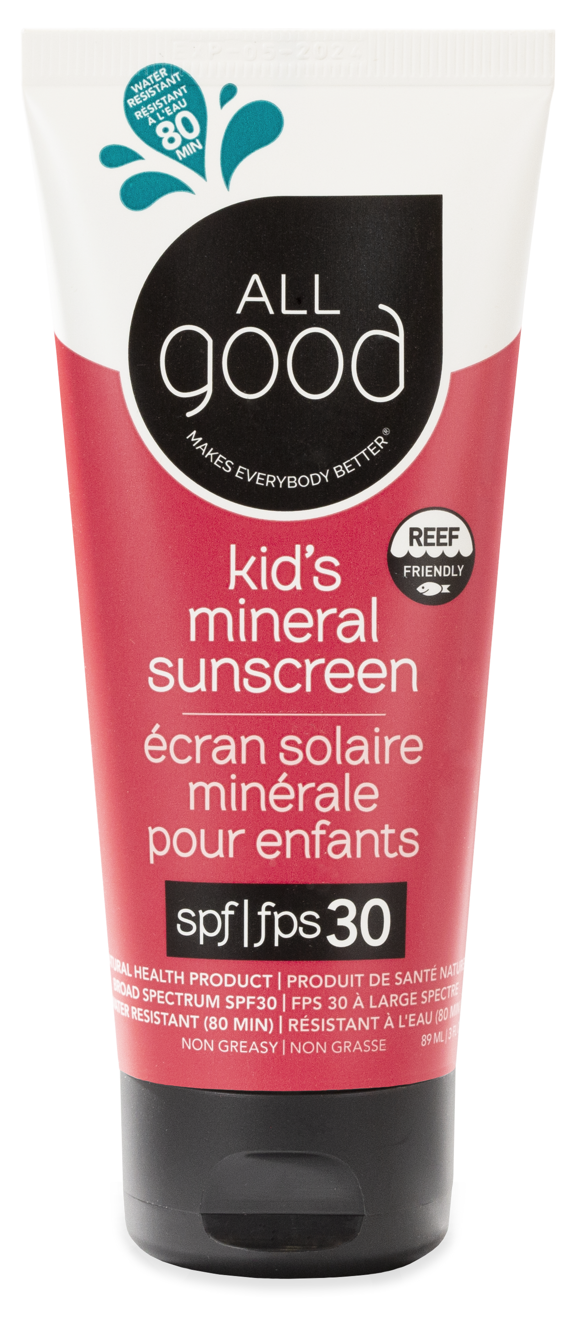All Good SPF 30 Kids Mineral Sunscreen Lotion - 89ml