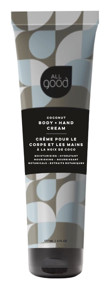 All Good Coconut Body + Hand Cream - 177ml