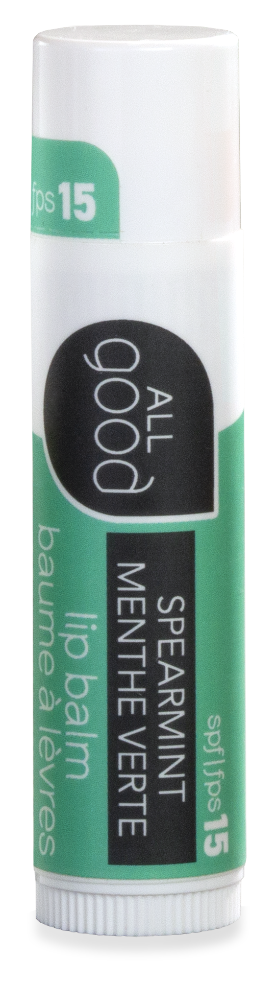 All Good SPF 15 Spearmint Mineral Lip Balm - 18 Tubes