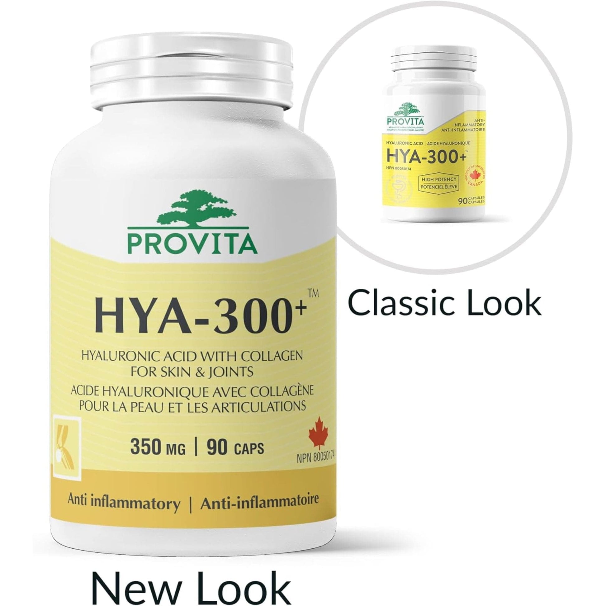 90 Capsules | Provita Nutrition HYA-300+ 350 mg