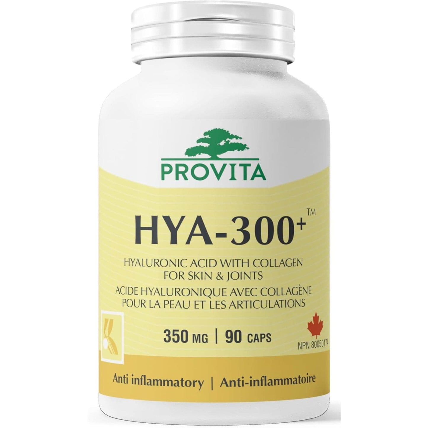 90 Capsules | Provita Nutrition HYA-300+ 350 mg