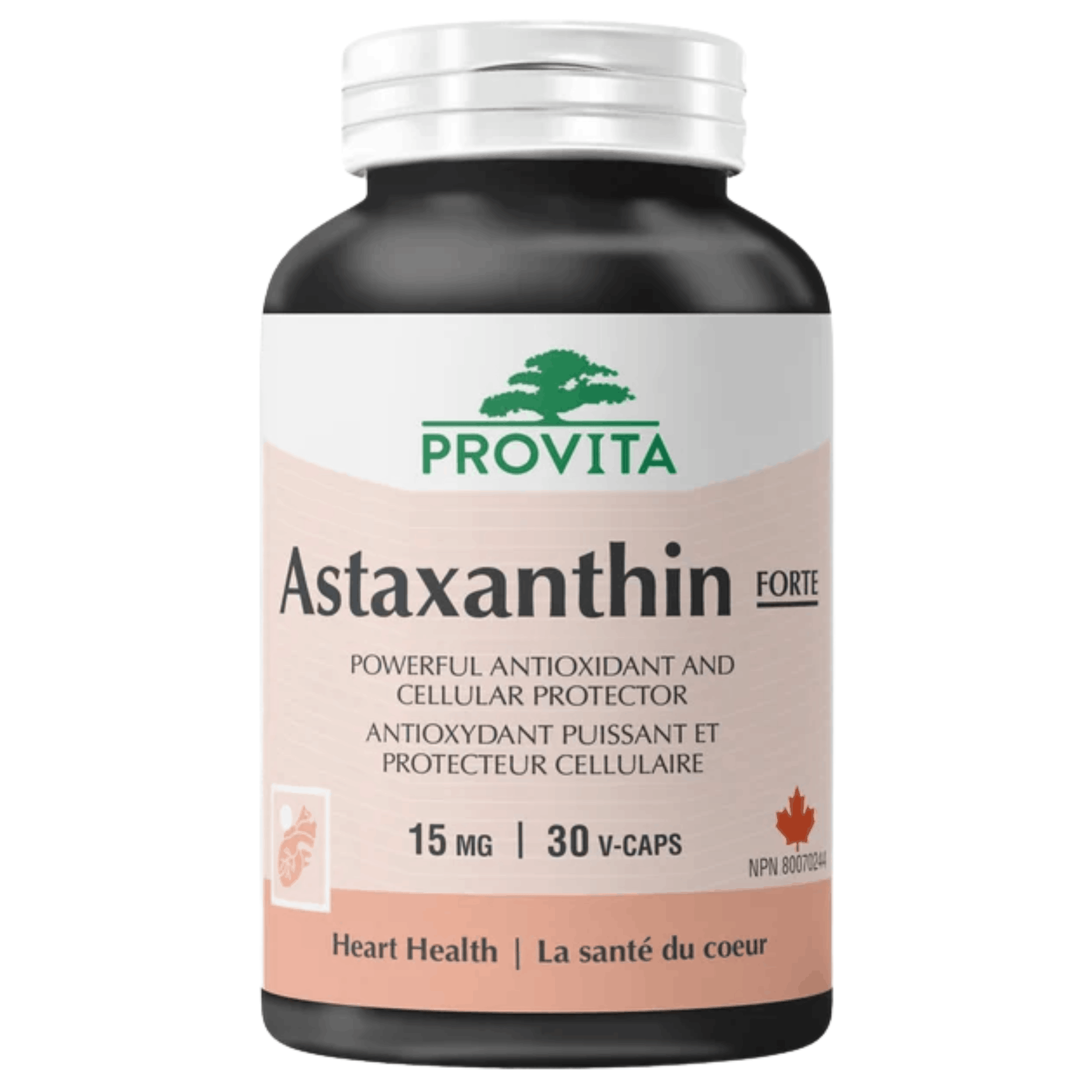 30 Vegetable Capsules | Provita Astaxanthin Forte