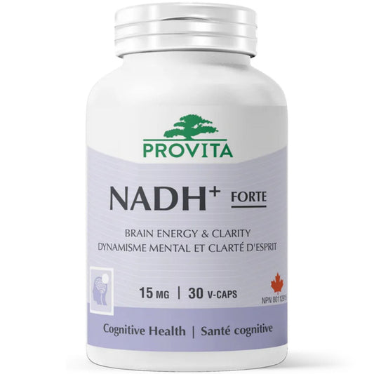 30 Vegetable Capsules | Provita Nutrition NADH+ Forte 15 mg