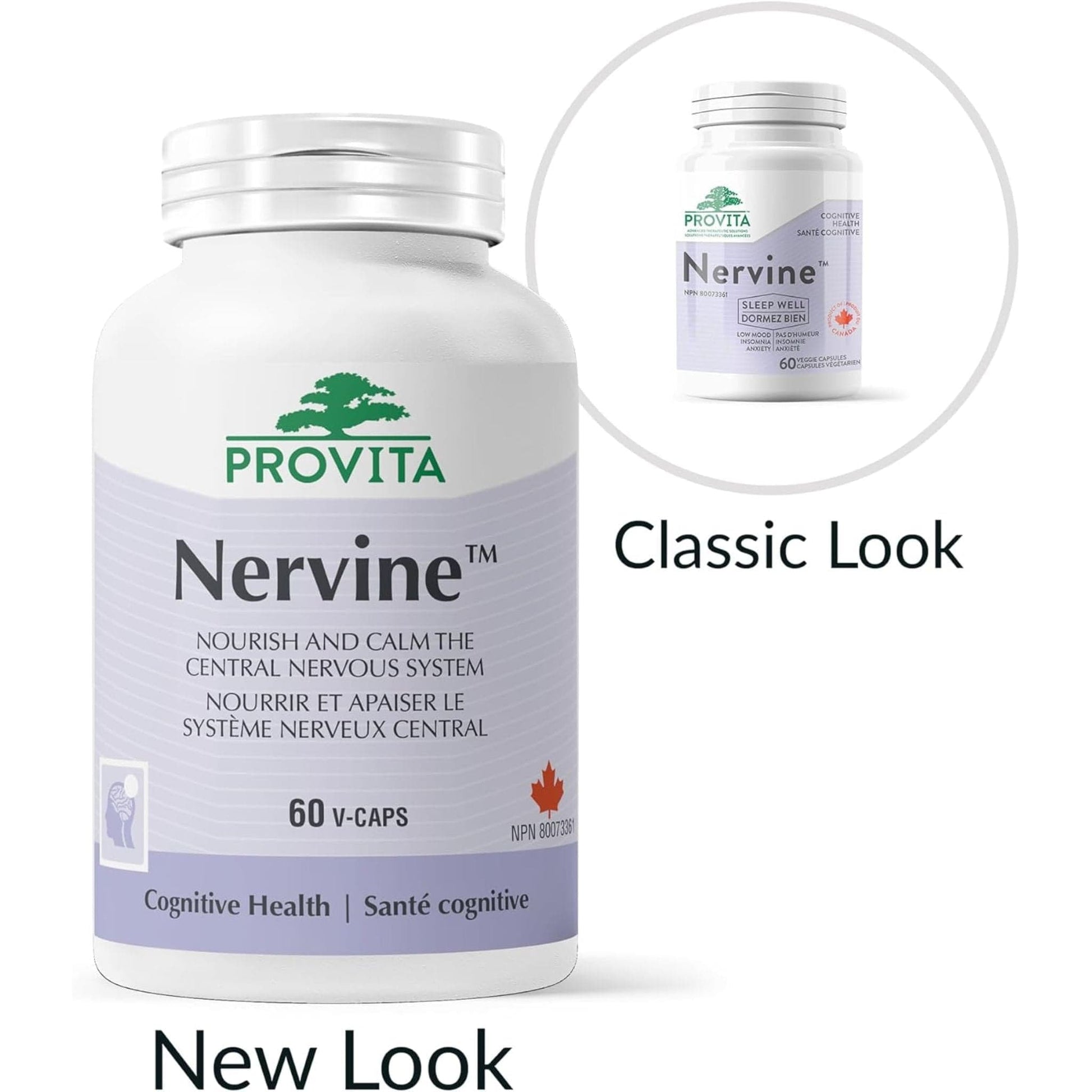 60 Vegetable Capsules | Provita Nutrition Nervine