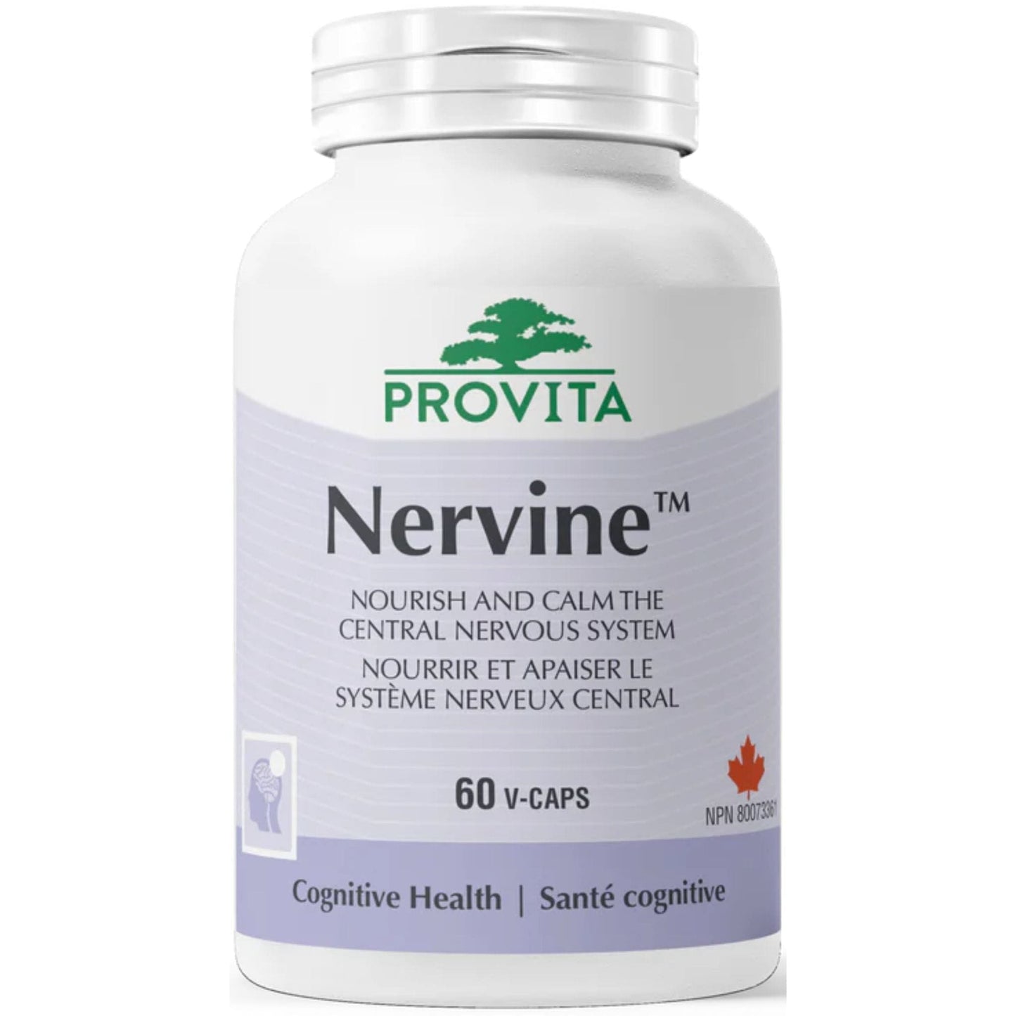 60 Vegetable Capsules | Provita Nutrition Nervine