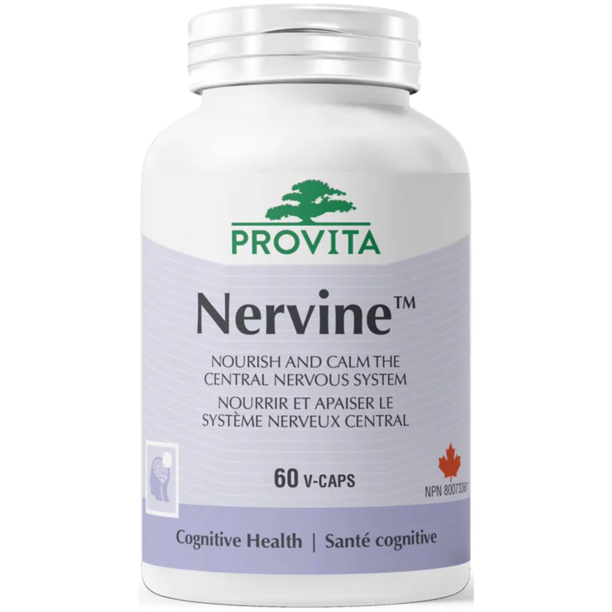 60 Vegetable Capsules | Provita Nutrition Nervine