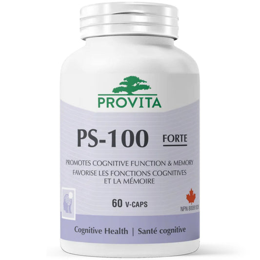 60 Vegetable Capsules | Provita Nutrition PS-100 Forte