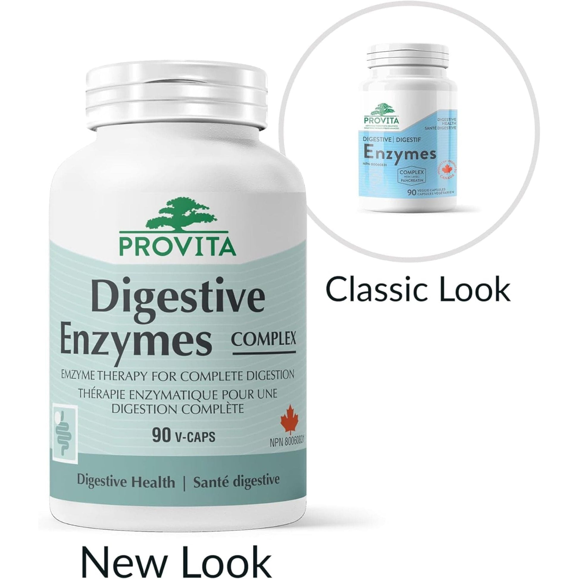 90 Vegetabl Capsules | Provita Nutrition Digestive Enzymes Complex