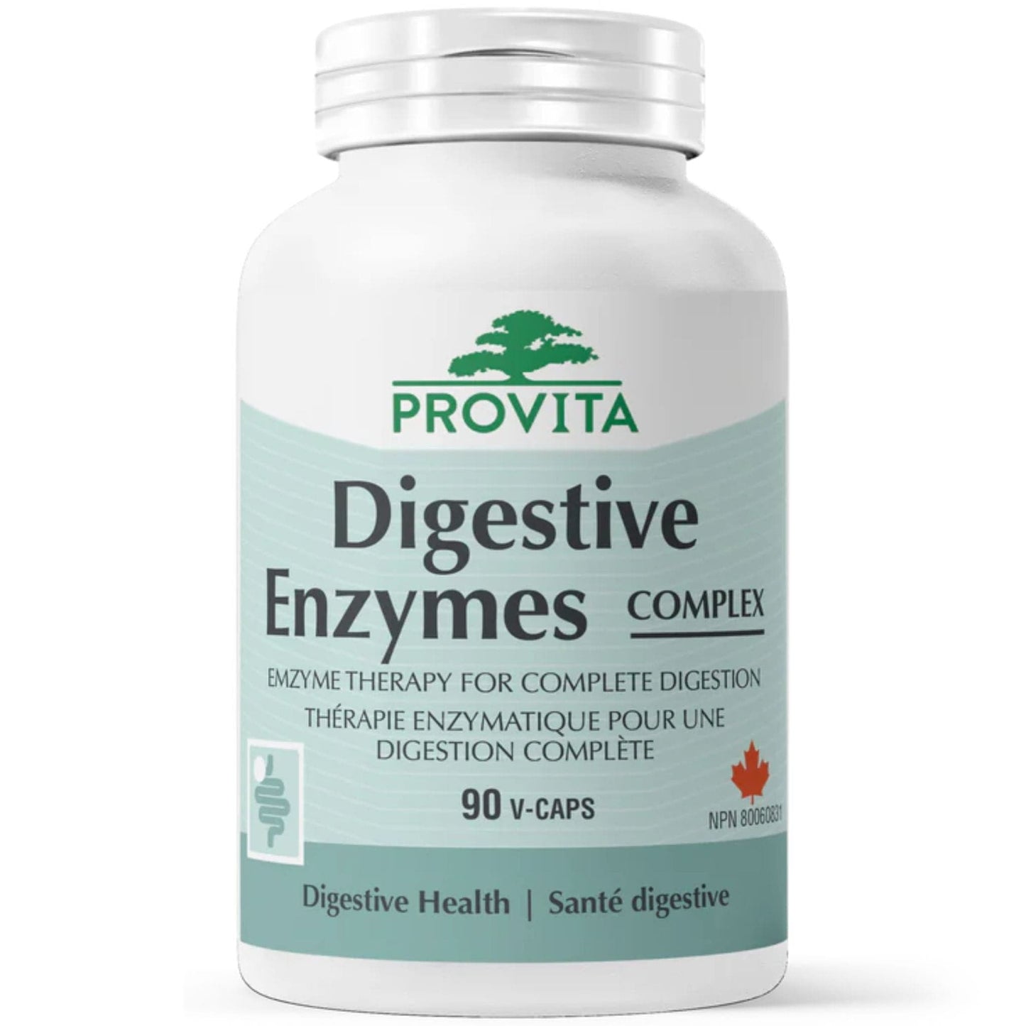 90 Vegetabl Capsules | Provita Nutrition Digestive Enzymes Complex