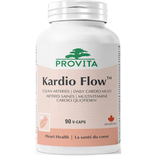 90 Vegetable Capsules | Provita Nutrition Kardio Flow