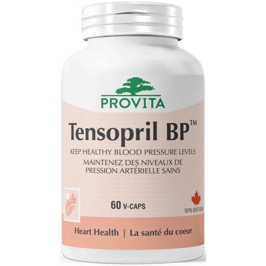 60 Vegetable Capsules | Provita Nutrition Tensopril BP
