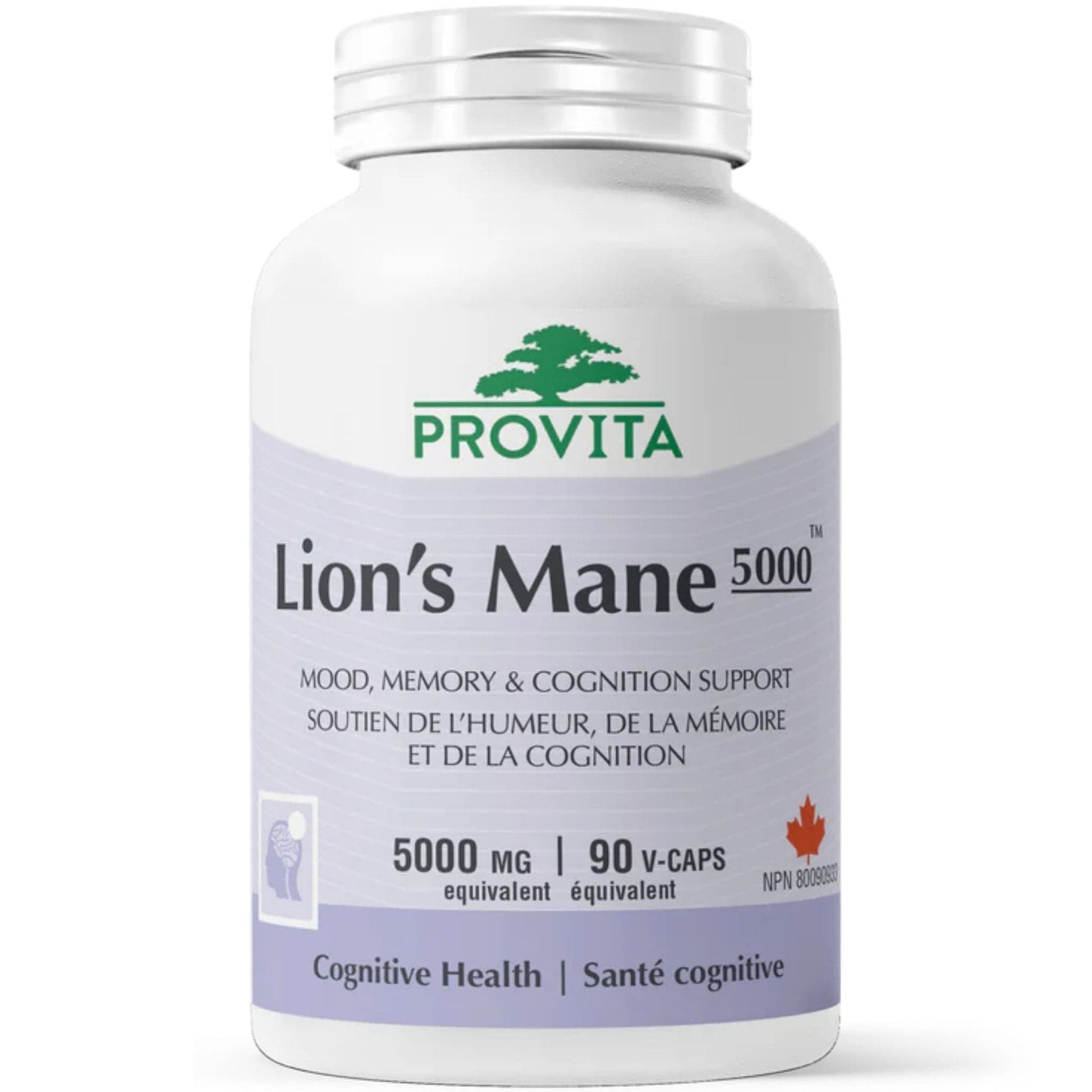 90 Vegetable Capsules | Provita Nutrition Lion's Mane 5000 mg