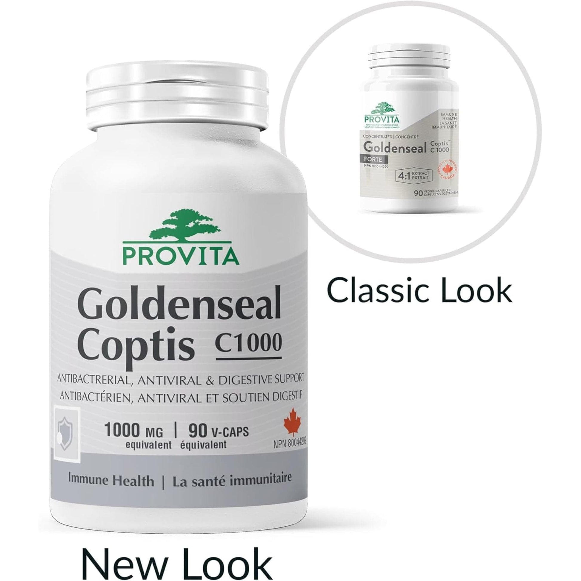 90 Vegetable Capsules | Provita Nutrition Goldenseal Coptis C1000