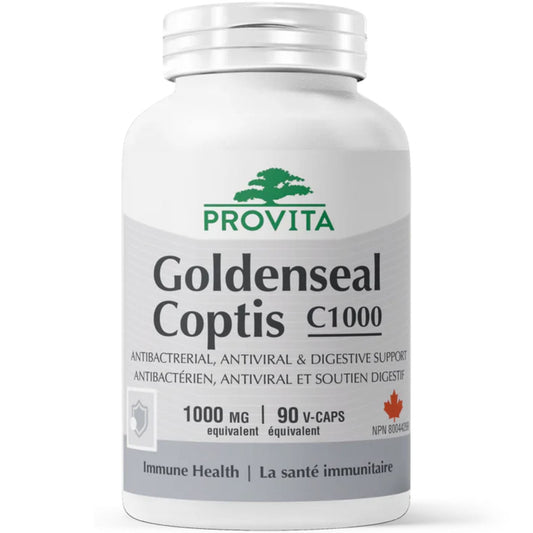 90 Vegetable Capsules | Provita Nutrition Goldenseal Coptis C1000