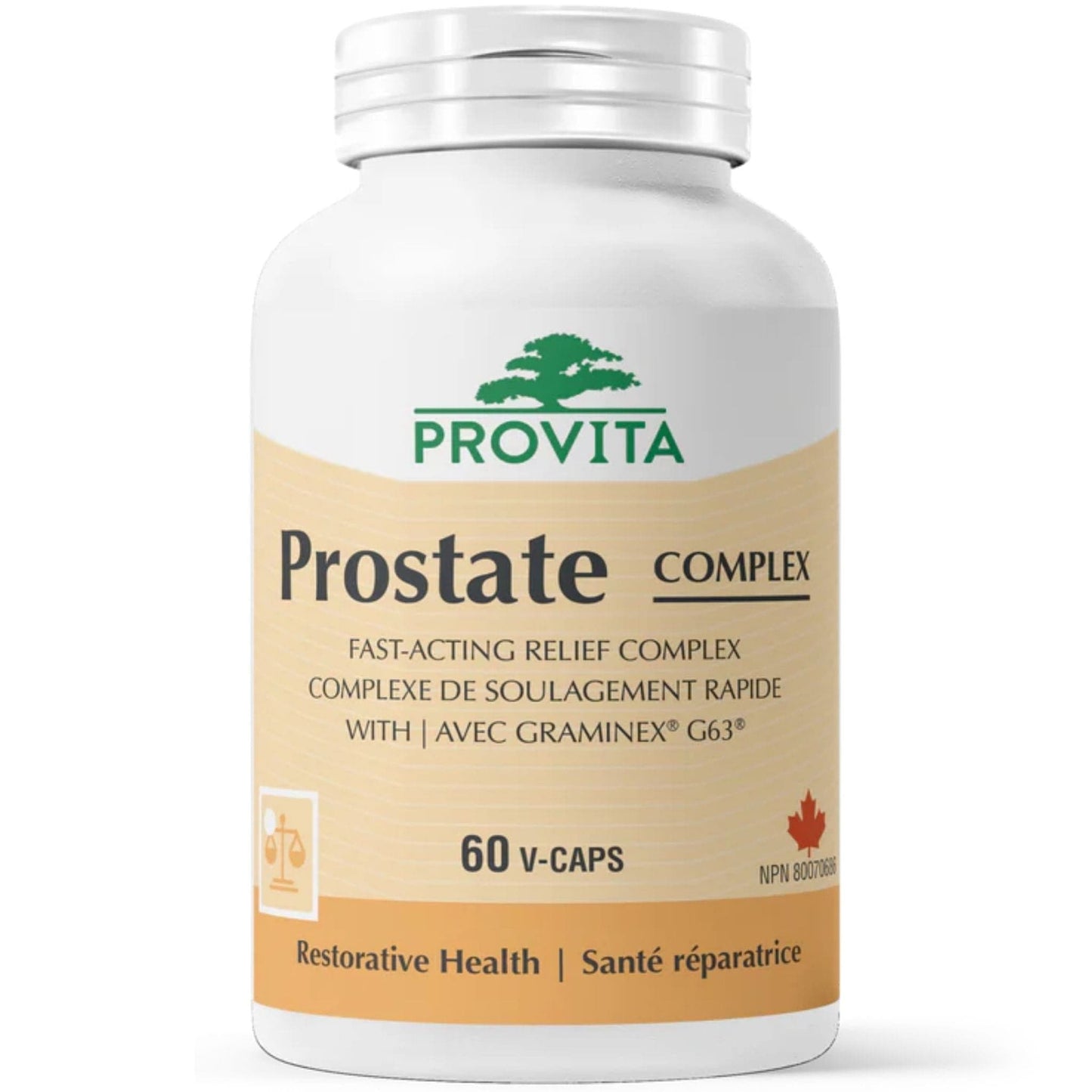 Provita Prostate Complex, 60 Vegetable Capsules