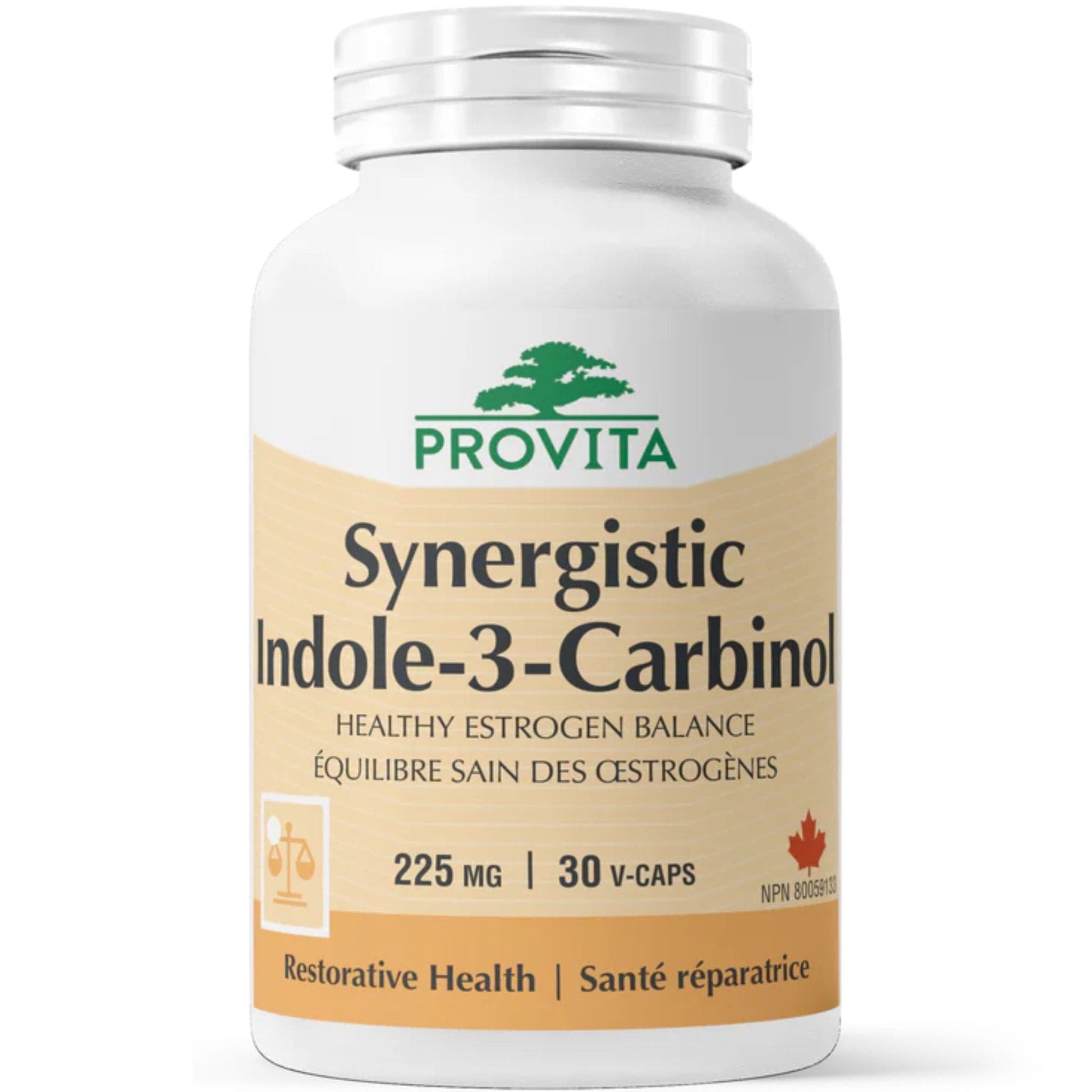 30 Vegetable Capsules | Provita Nutrition Synergistic Indole-3-Carbinol 225 mg