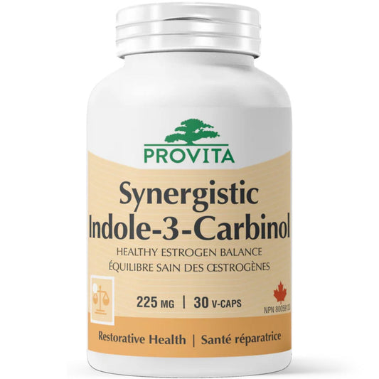 30 Vegetable Capsules | Provita Nutrition Synergistic Indole-3-Carbinol 225 mg