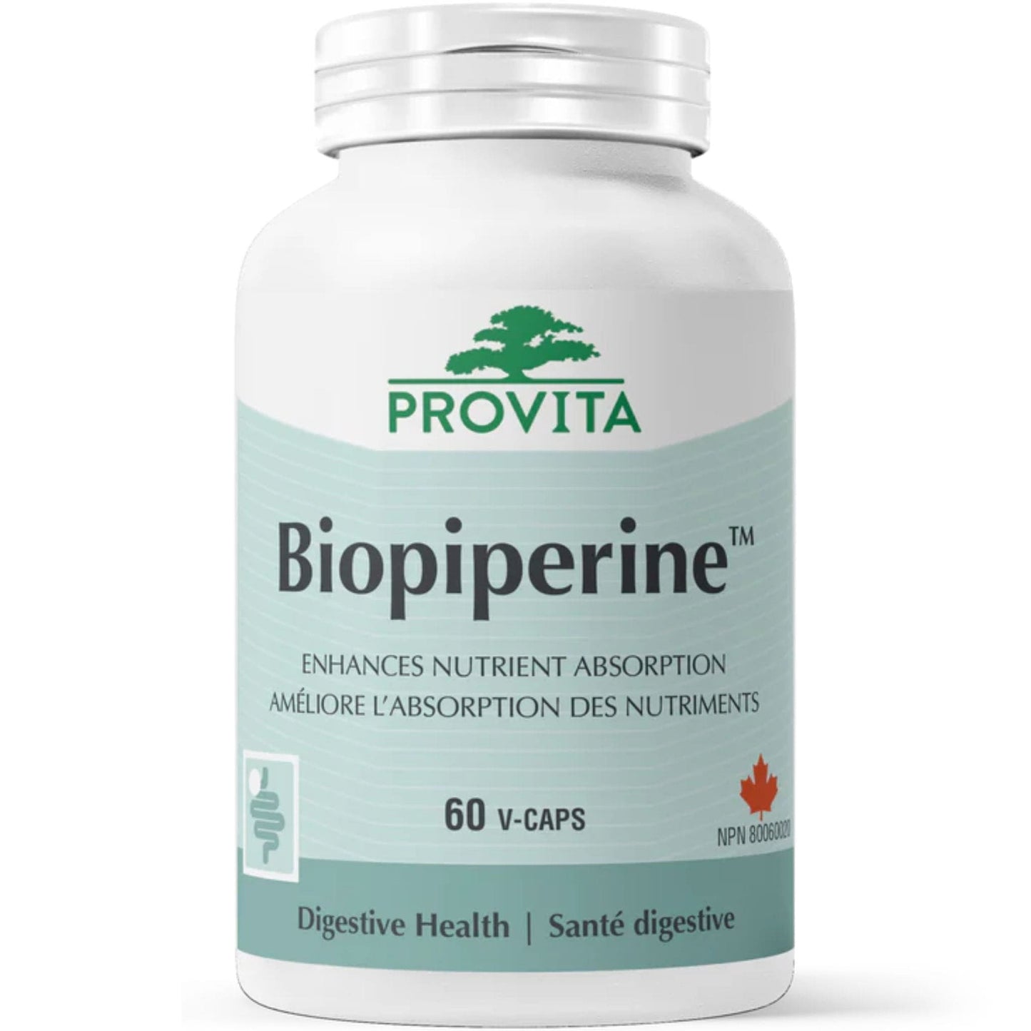 60 Vegetable Capsules | Provita Nutrition Biopiperine
