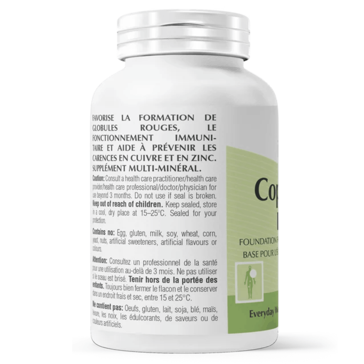 90 Vegetable Capsules | Provita Copper Zinc Balance