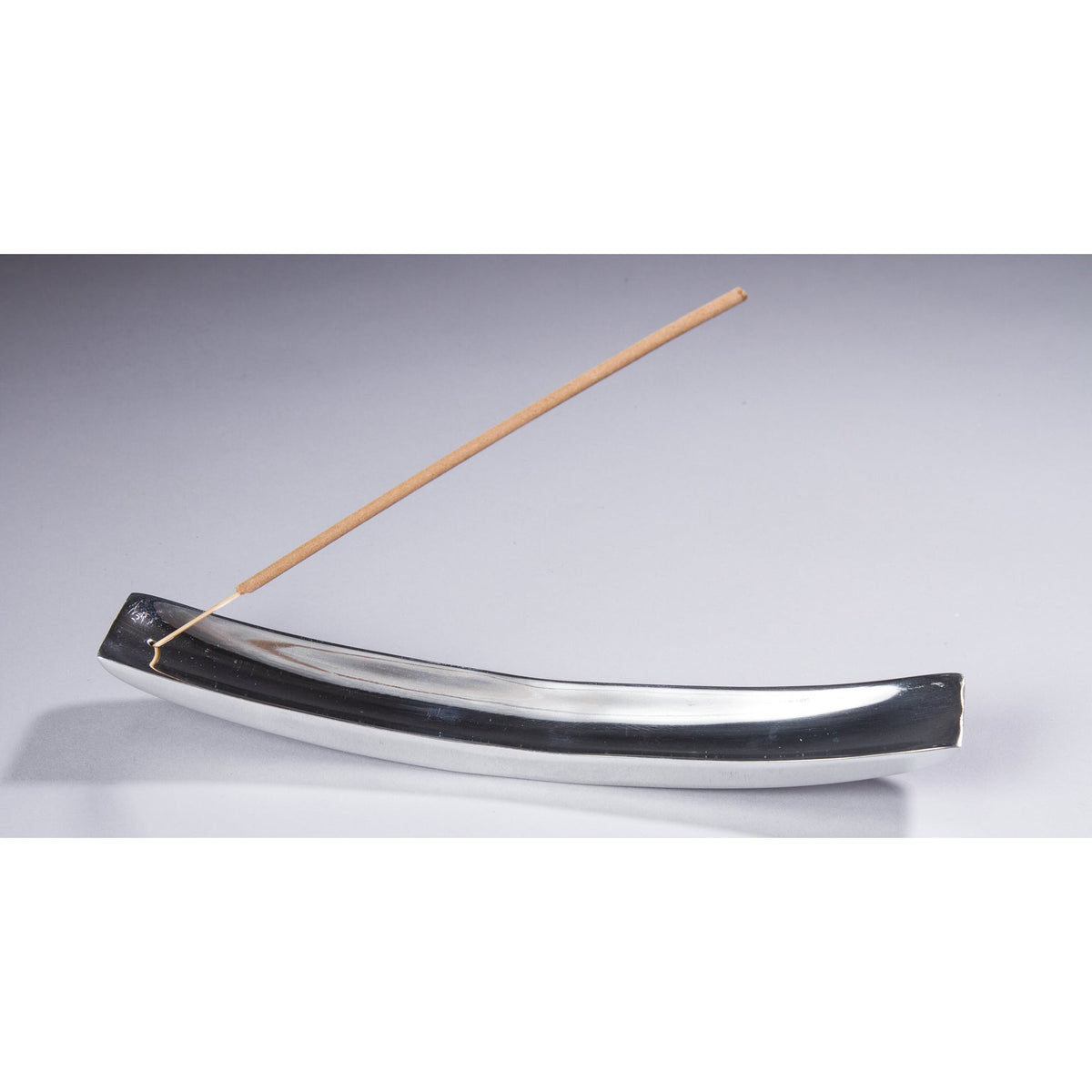 Maroma Recycled Aluminum Incense Holder, Square or Long - Long