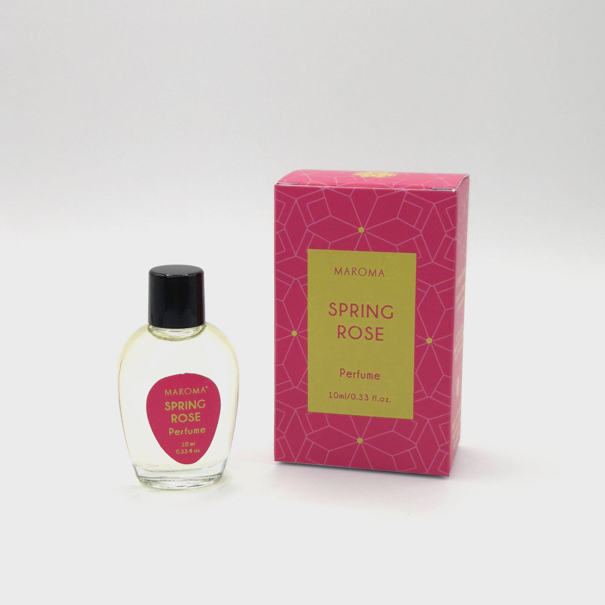 Maroma Perfume Oil, Alcohol-Free, 10 Scents, 10ml - Spring Rose