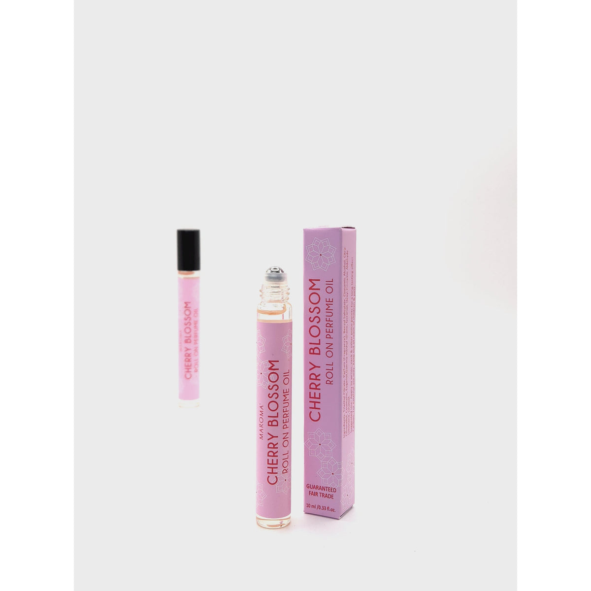 Maroma Roll-On Perfume Oil, Alcohol-Free, 8 Scents, 10ml - Cherry Blossom