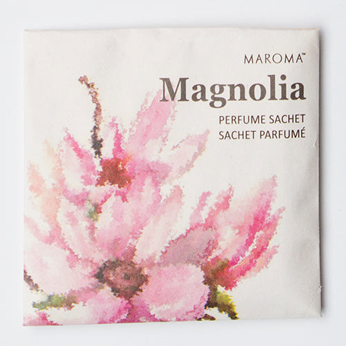 Maroma Perfume Sachet for Drawers and Closets, 6 Scents - Magnolia