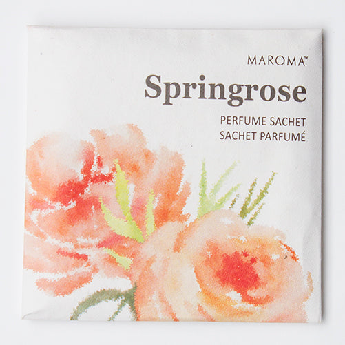Maroma Perfume Sachet for Drawers and Closets, 6 Scents - Spring Rose
