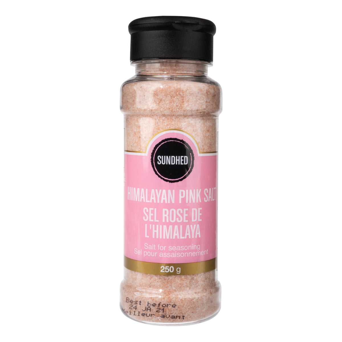 Sundhed Himalayan Pink Salt Fine Grain, Kosher, 120g or 250g - 250g