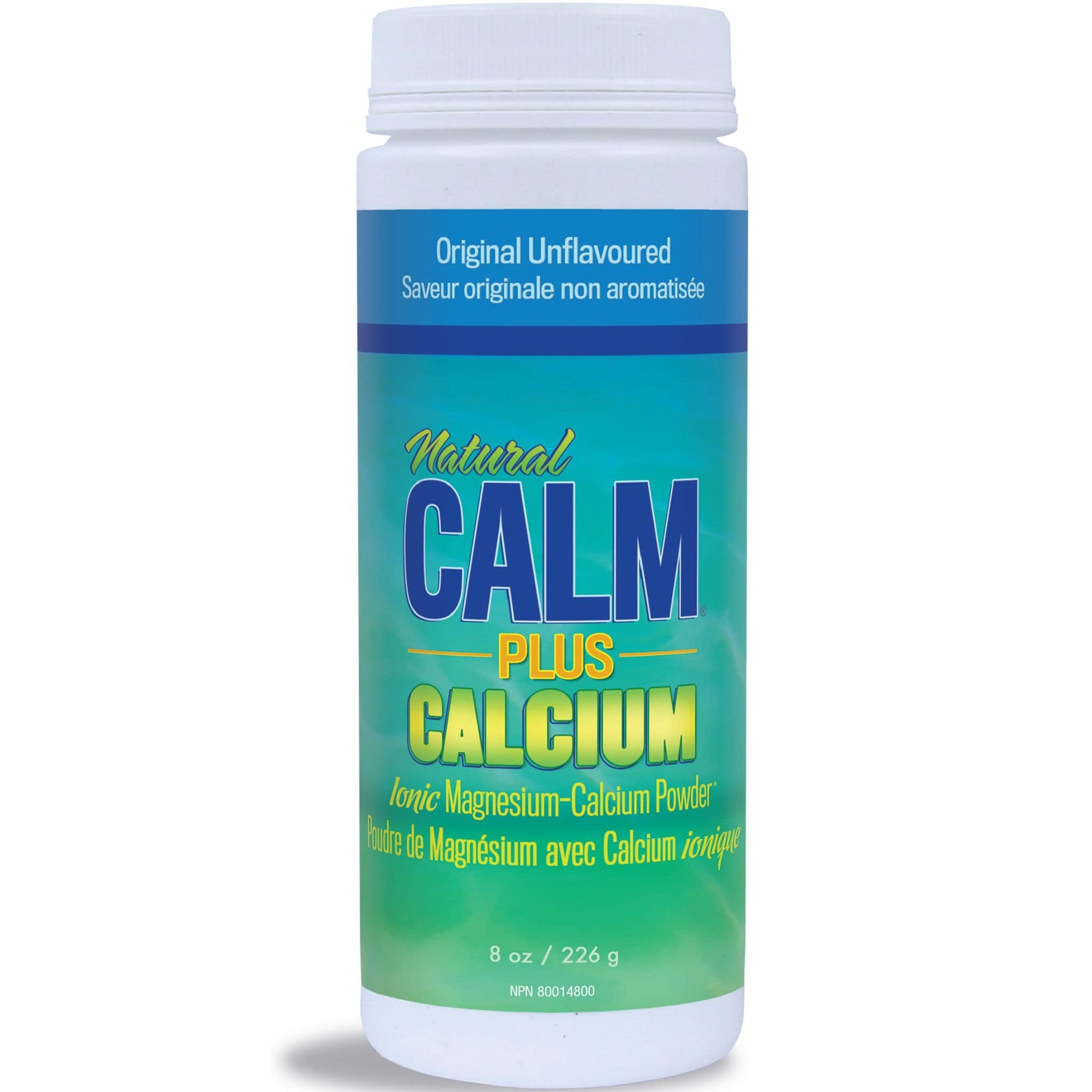 Unflavoured, 226g | Natural Calm Plus Calcium Ionic Magnesium Powder // unflavoured